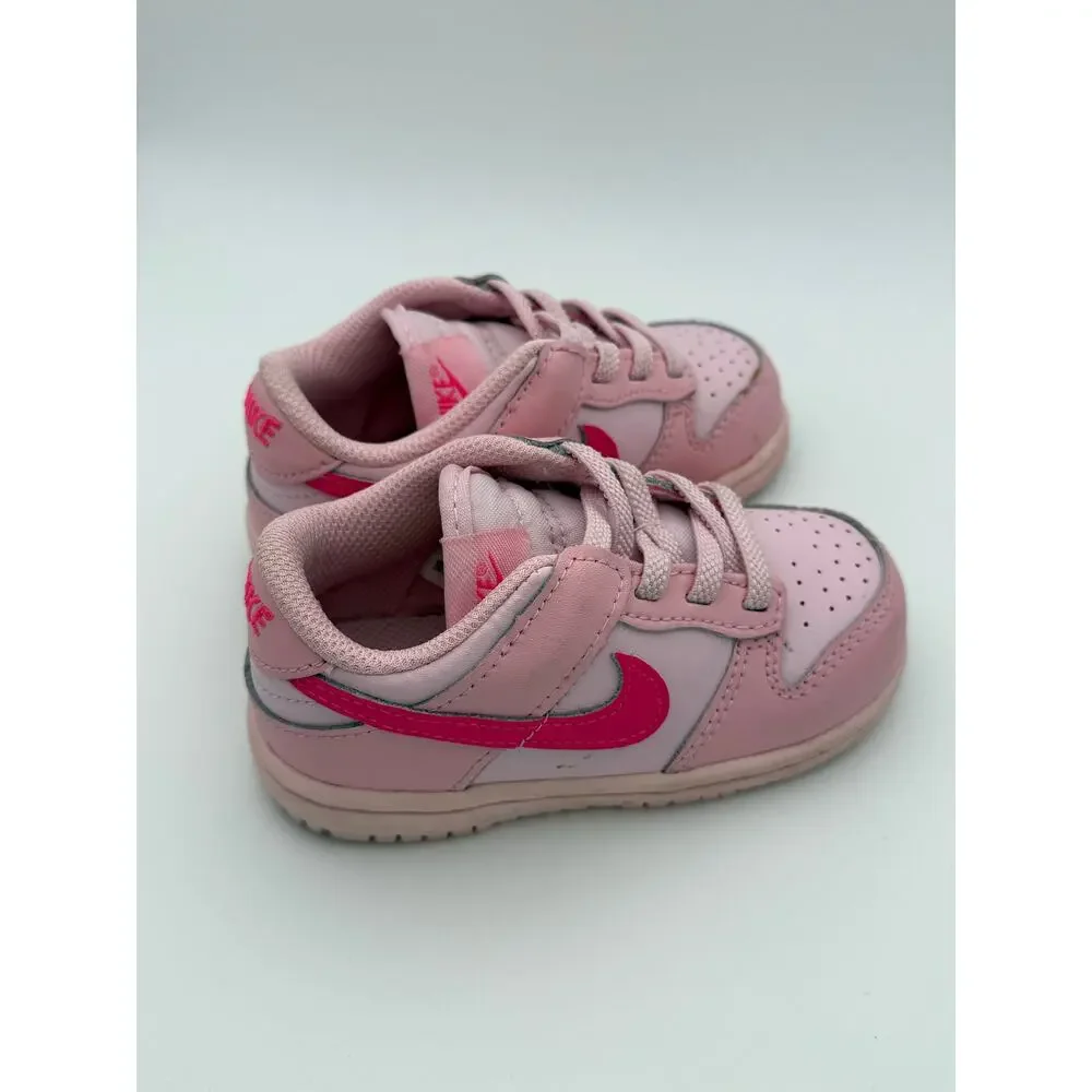 Nike Dunk Low Pink Baby/Toddler Shoes Size 7